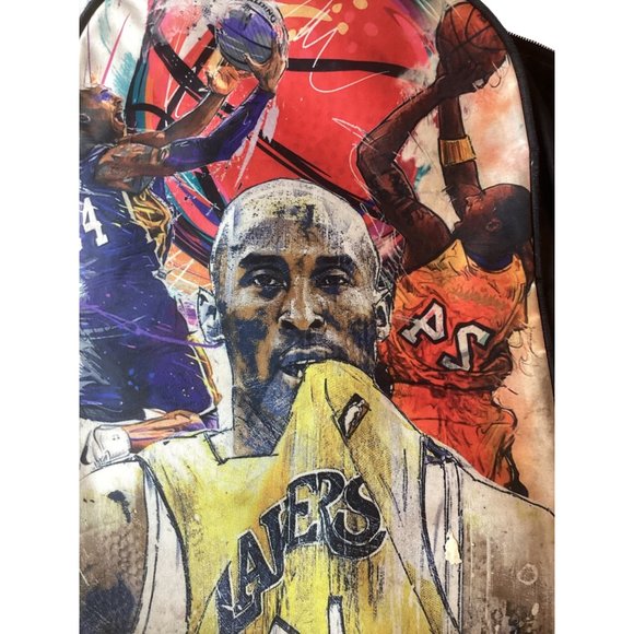 Collectible Kobe Bryant #24 Backpack * Momba * Black * Nylon - Picture 2 of 5